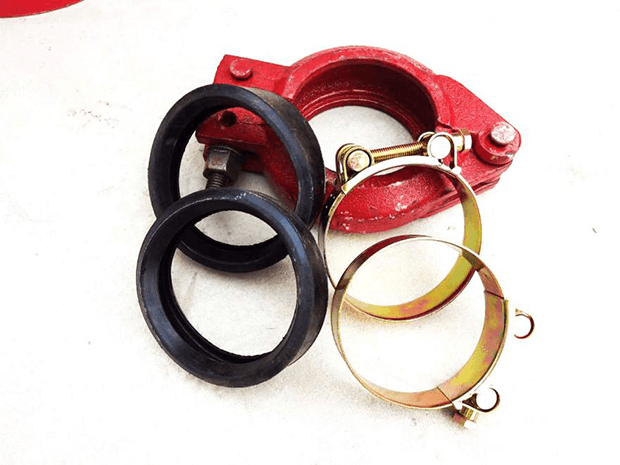 管卡，密封圈，抱箍。