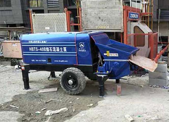 超高壓細石混凝土泵合作天成建筑麒麟科創(chuàng)園G16項目