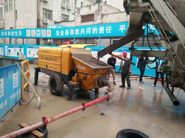 二次結(jié)構(gòu)細石混凝土泵